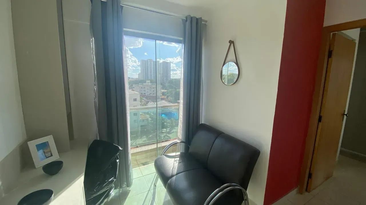 Setor Sudoeste, apartamento com 1 suíte sala integrada à cozinha. - Foto 3