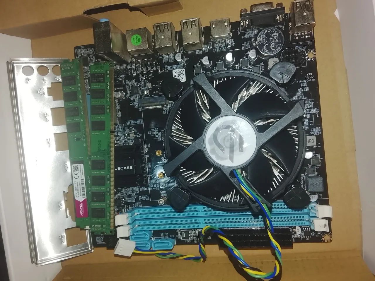 Kit gamer com 16 gb já com gabinete e coler - Foto 4