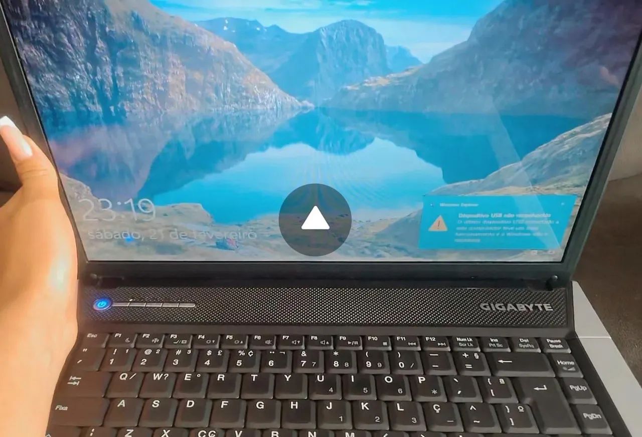 Notebook Gigabyte +IMPRESSORA Canon