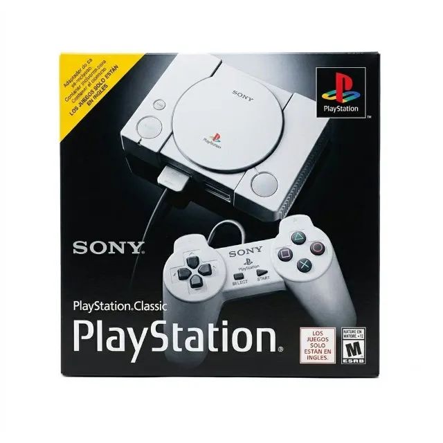 Sony PlayStation Classic 本体　ゲーム機 Sony Playstation Classic 16gb Standard Cor Cinza 2020 - Consoles