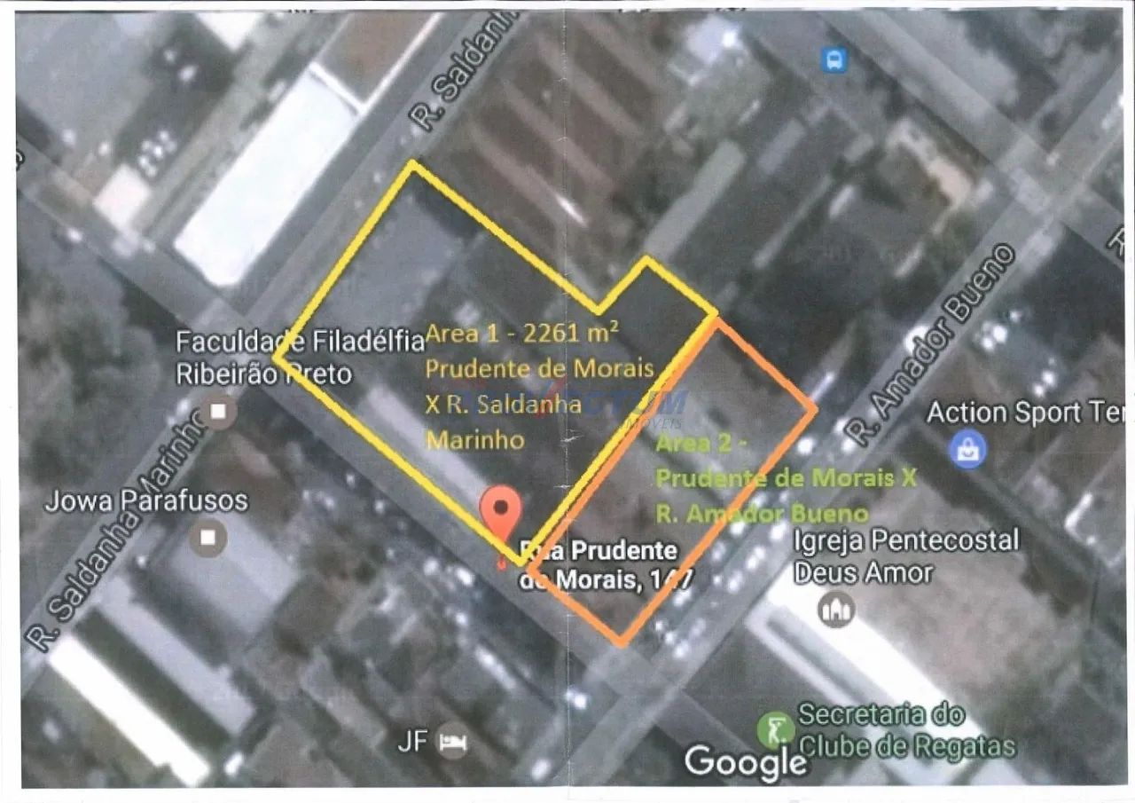 área - Centro - Ribeirão Preto