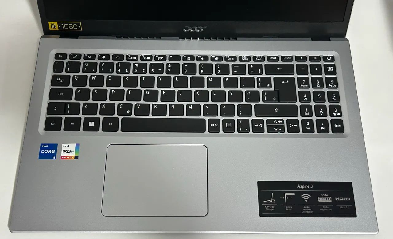Notebook Acer i5 11th 8GB com SSD NVME - Foto 4