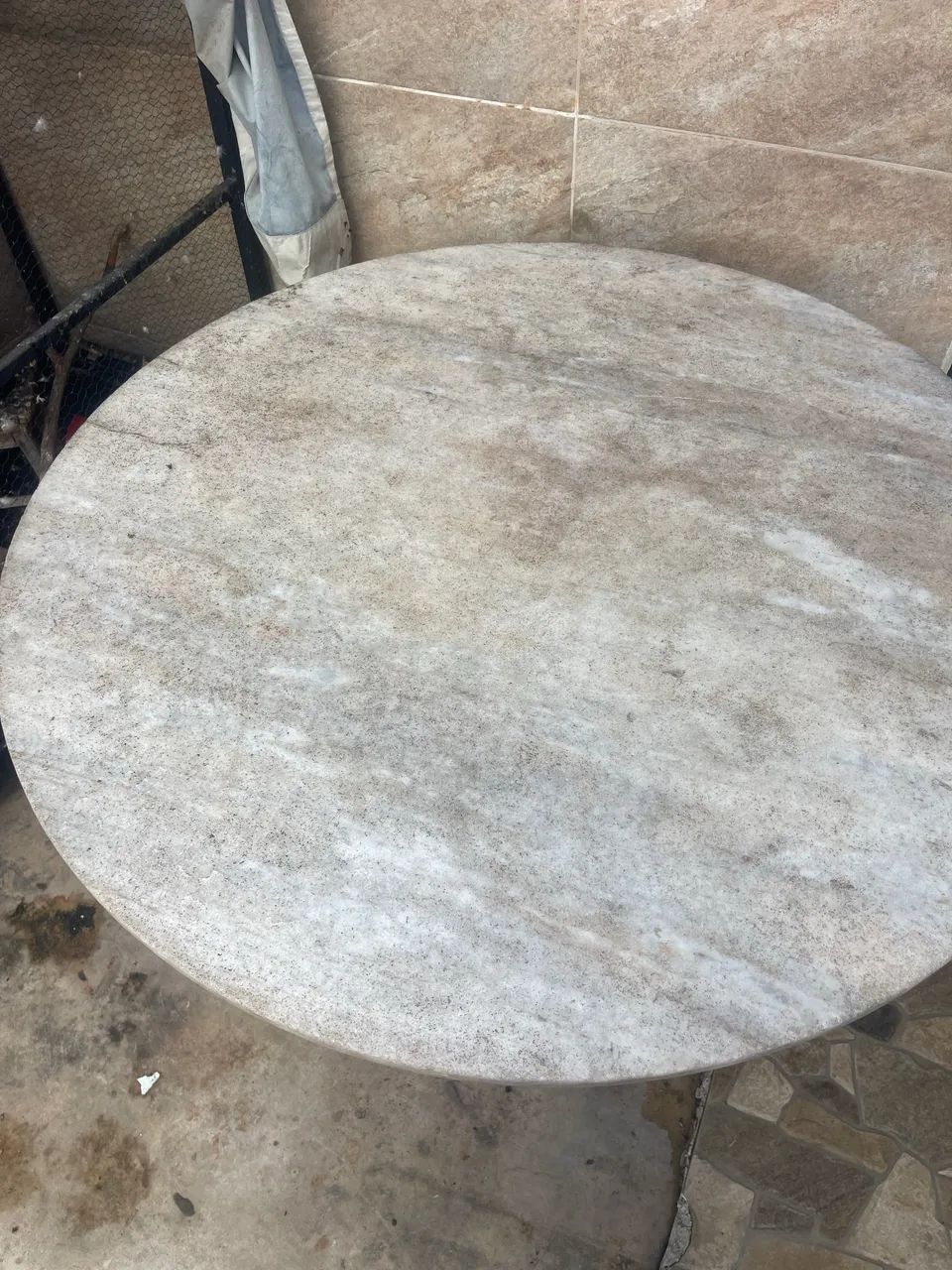 Mesa Tampo de Mármore  - Foto 2