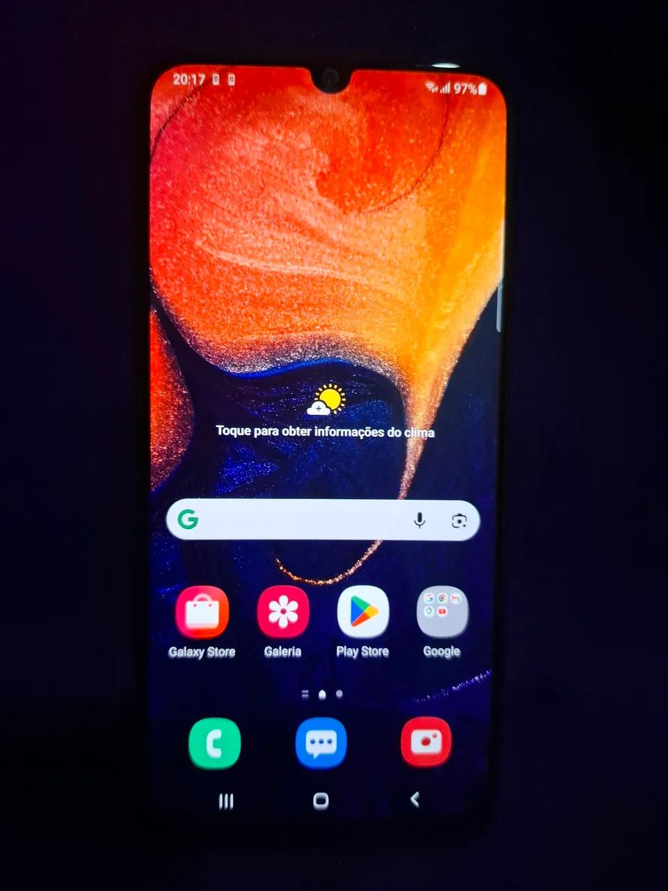 Celular usado para vender logo 