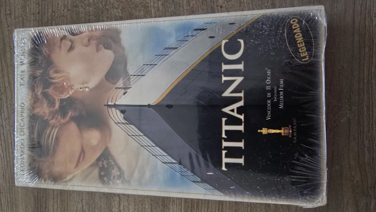 Titanic VHS Legendado #filmes #vhs