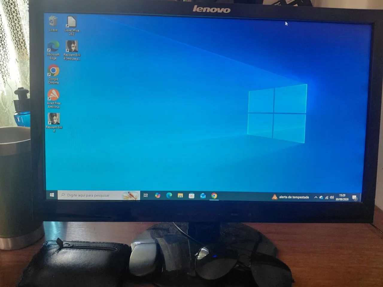Pc computador simples para trabalho