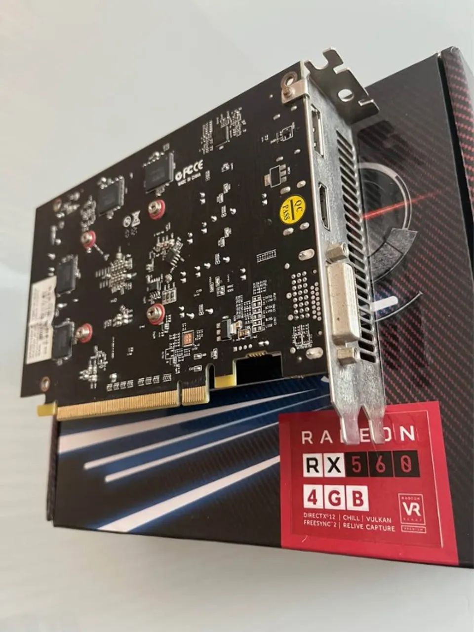 Placa de video RX 560 4gb Biostar - Foto 3