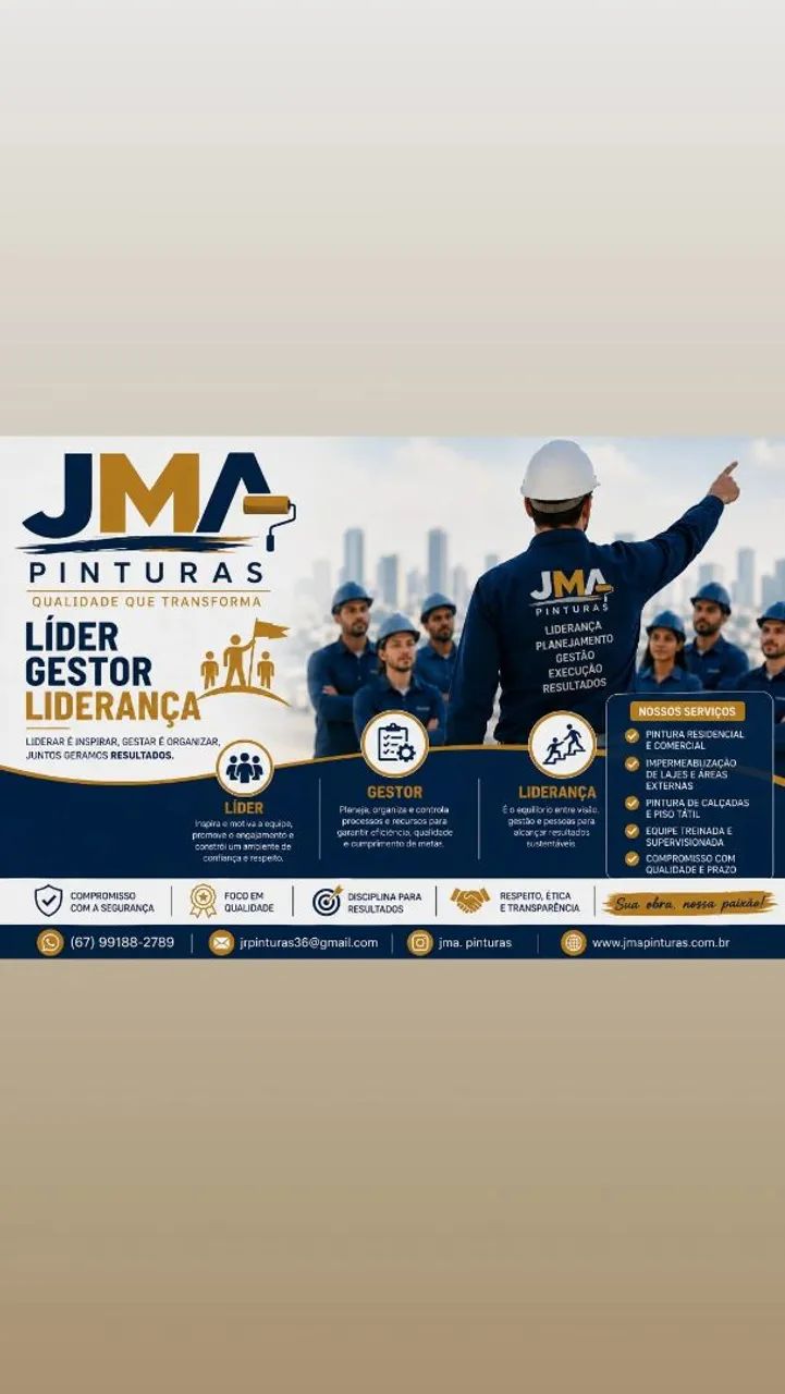J.m.a pinturas Pintura residenciais e comerciais