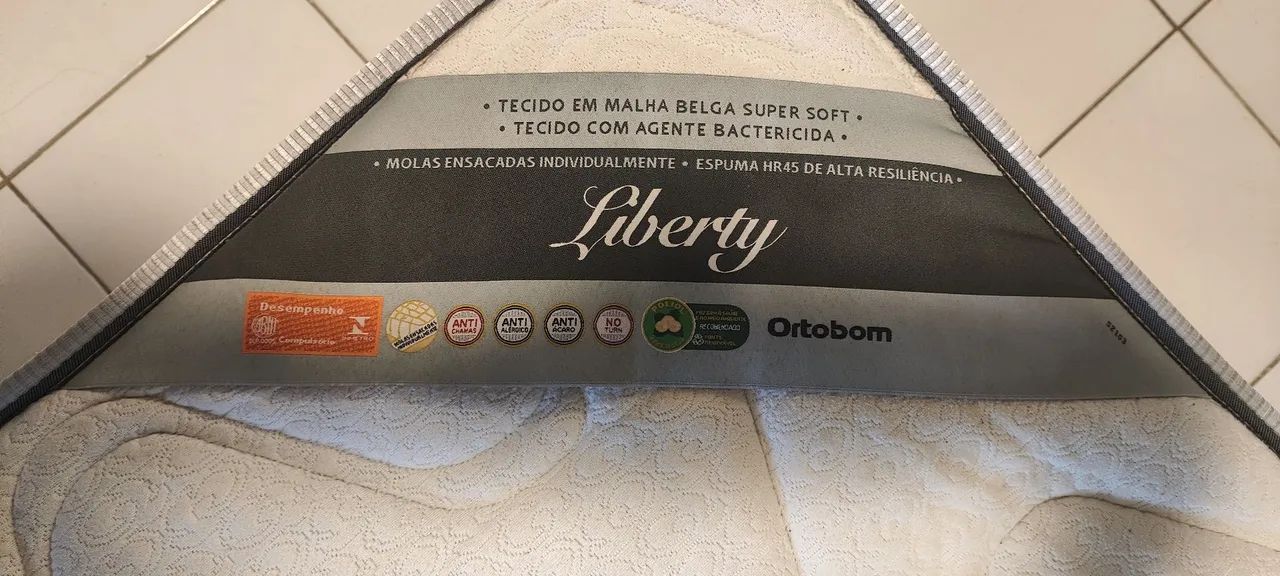 Colchão King Liberty Ortobom - Foto 4