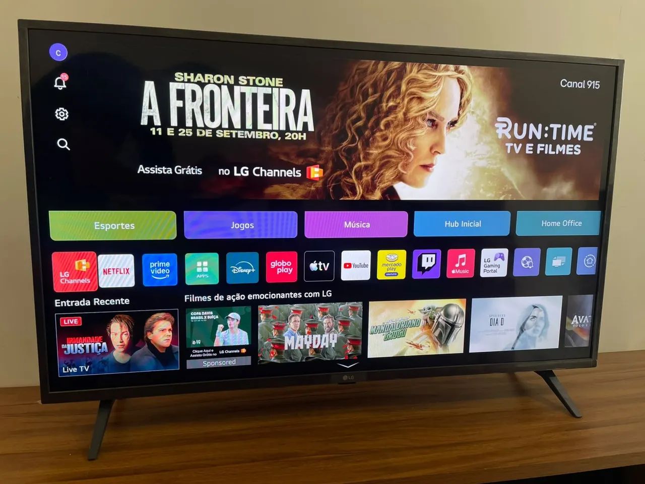 Vendo uma SMART TV 43 NOVA  - Foto 5