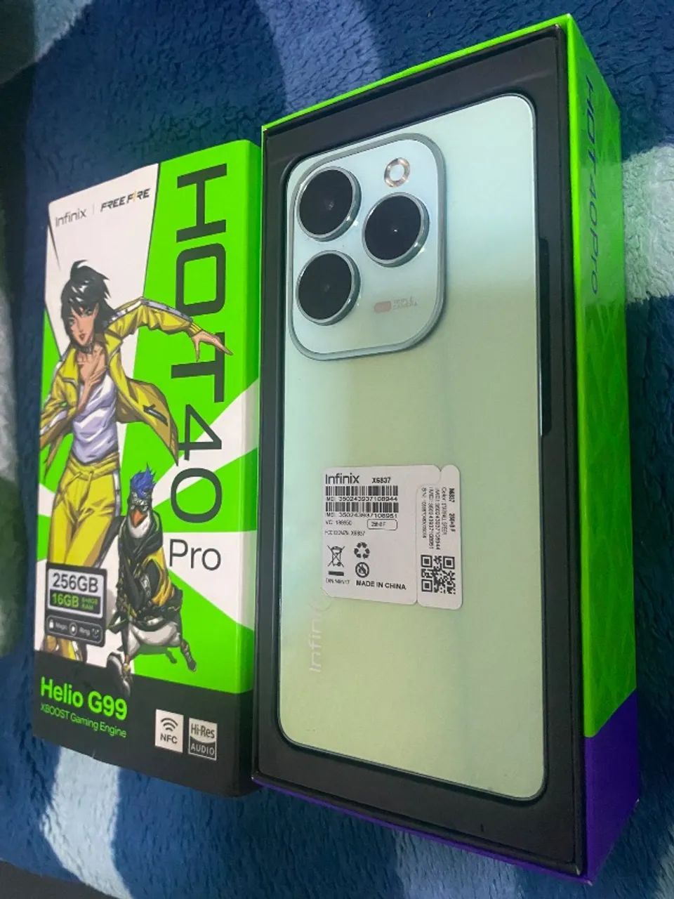 Smartphone Infinix Rot pro 40 Free Fire  - Foto 3