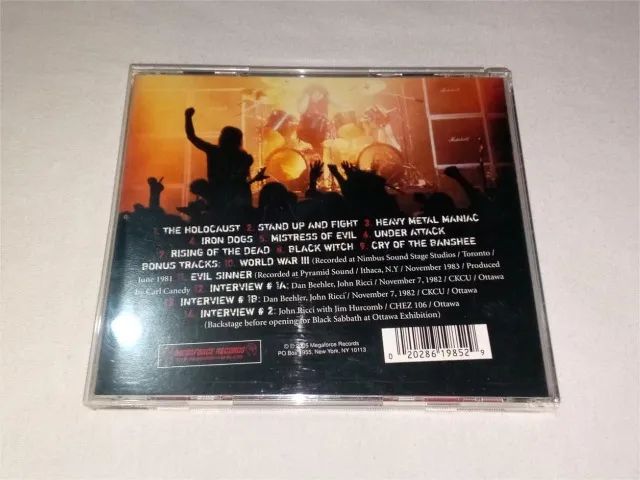 Exciter - Heavy Metal Maniac - Cd Importado EUA Com Bonus - CDs