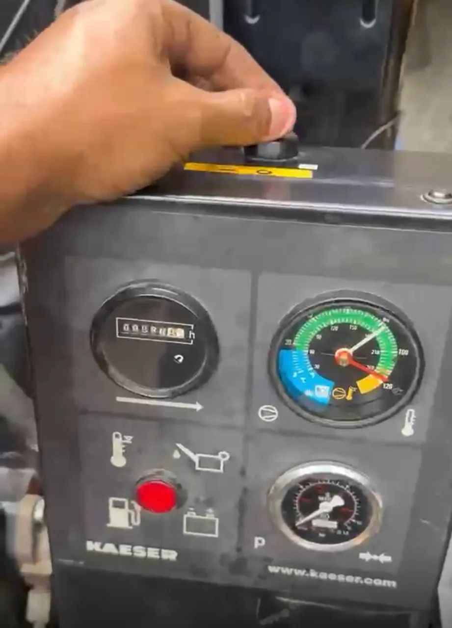 Compressor parafuso a diesel revisado - Foto 4