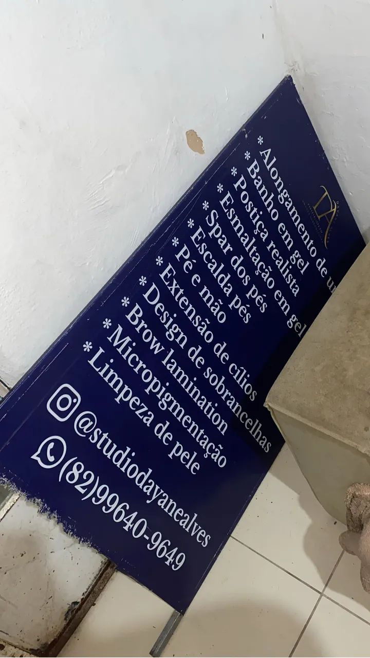 2 placas para faixada - Foto 3