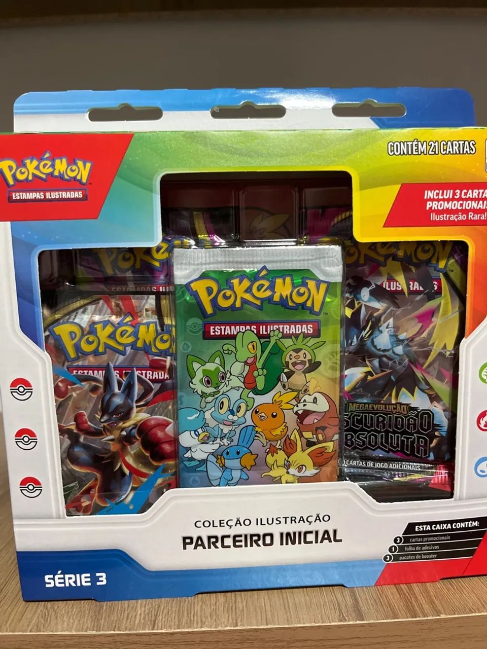 Pokémon Parceiro Inicial Série 3