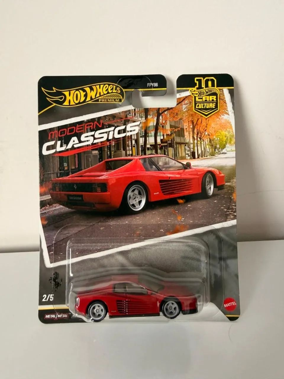 【未開封】Hot Wheels Ferrari Testarossa #1302 Hot Wheels Ferrari Testarossa 1992 | MercadoLivre