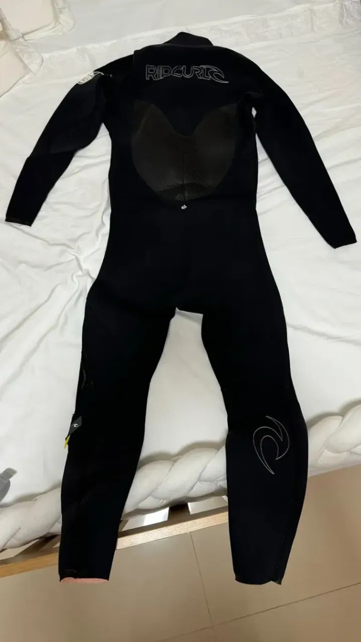 Long John Roupa De Borracha Rip Curl Flashbomb 3/2 Chest Zip - Foto 2
