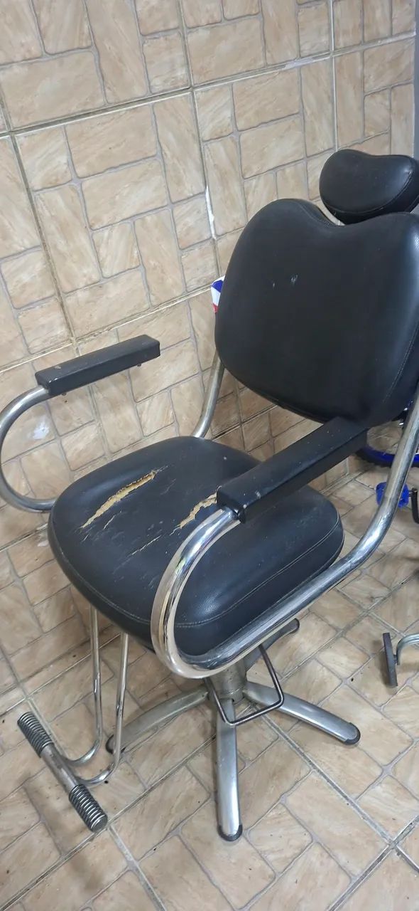 Cadeira para salão de barbeiro  - Foto 2