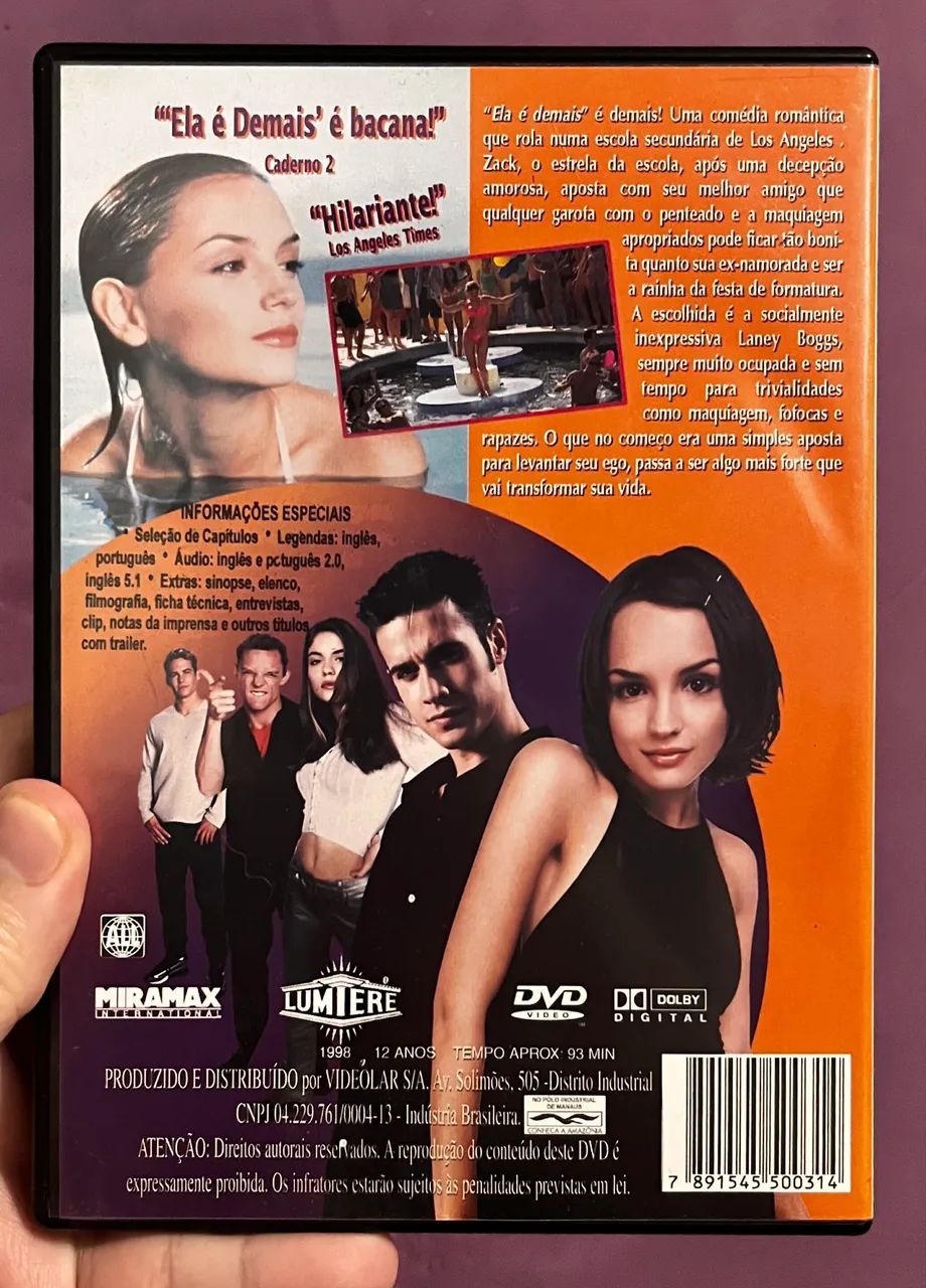 Ela é Demais - DVD Raríssimo  - Foto 2