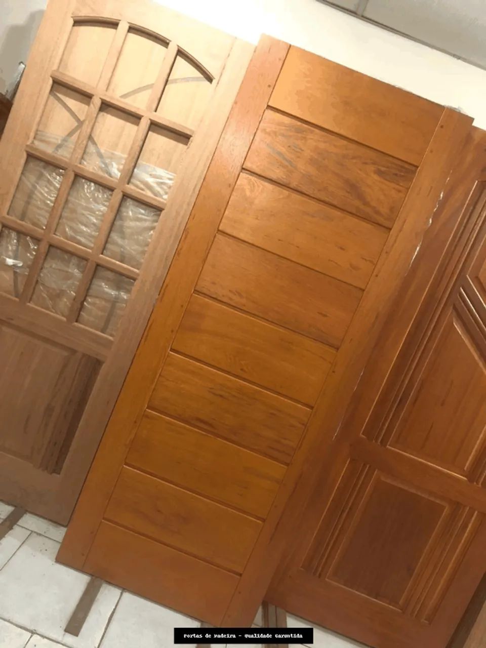Porta de Madeira - Designer moderno - Foto 4