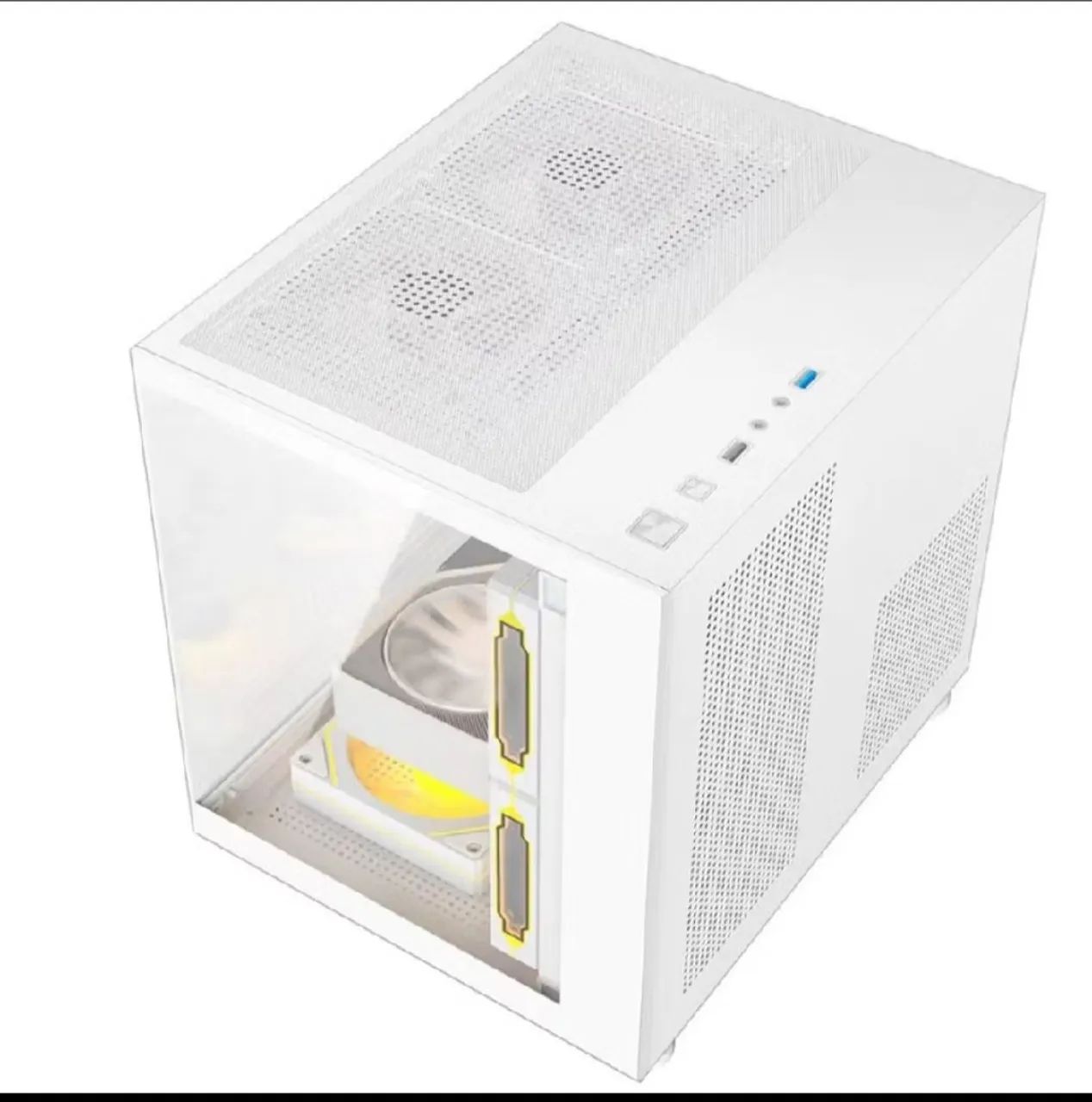 Gabinete Gamer com 4 Fans muda cor - Foto 5
