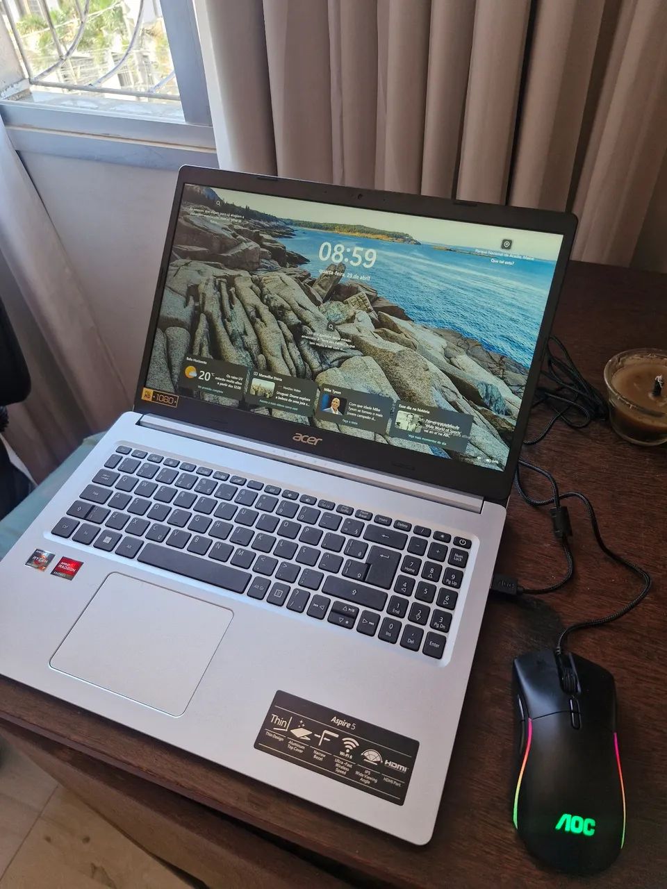 Acer Ryzen 7 / 8gb ram