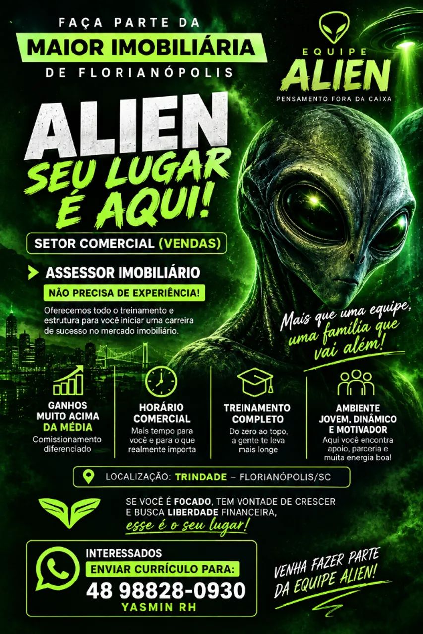 ONSULTOR COMERCIAL - Segunda a Sexta