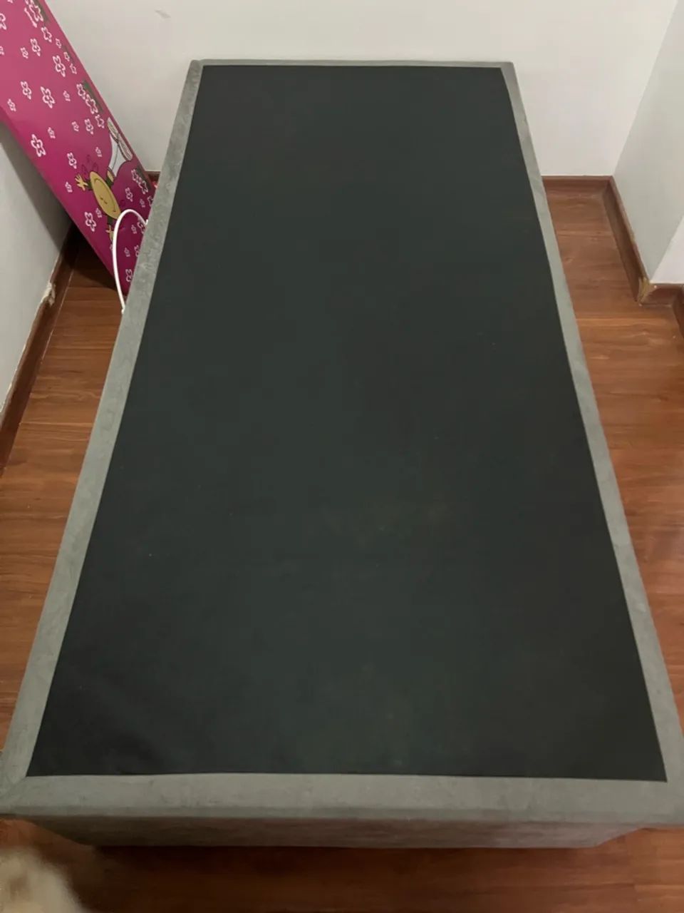 Cama de solteiro baú 