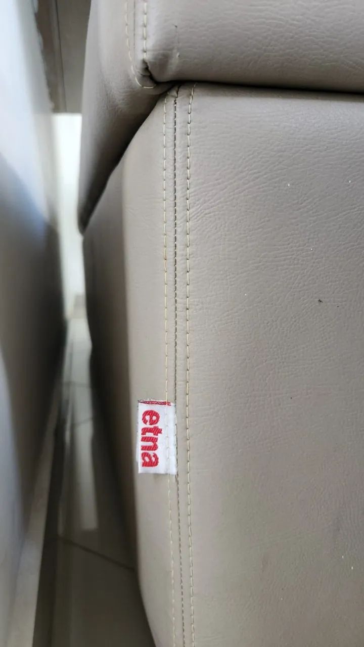 Puff bau estofado calçadeira ETNA - Foto 5