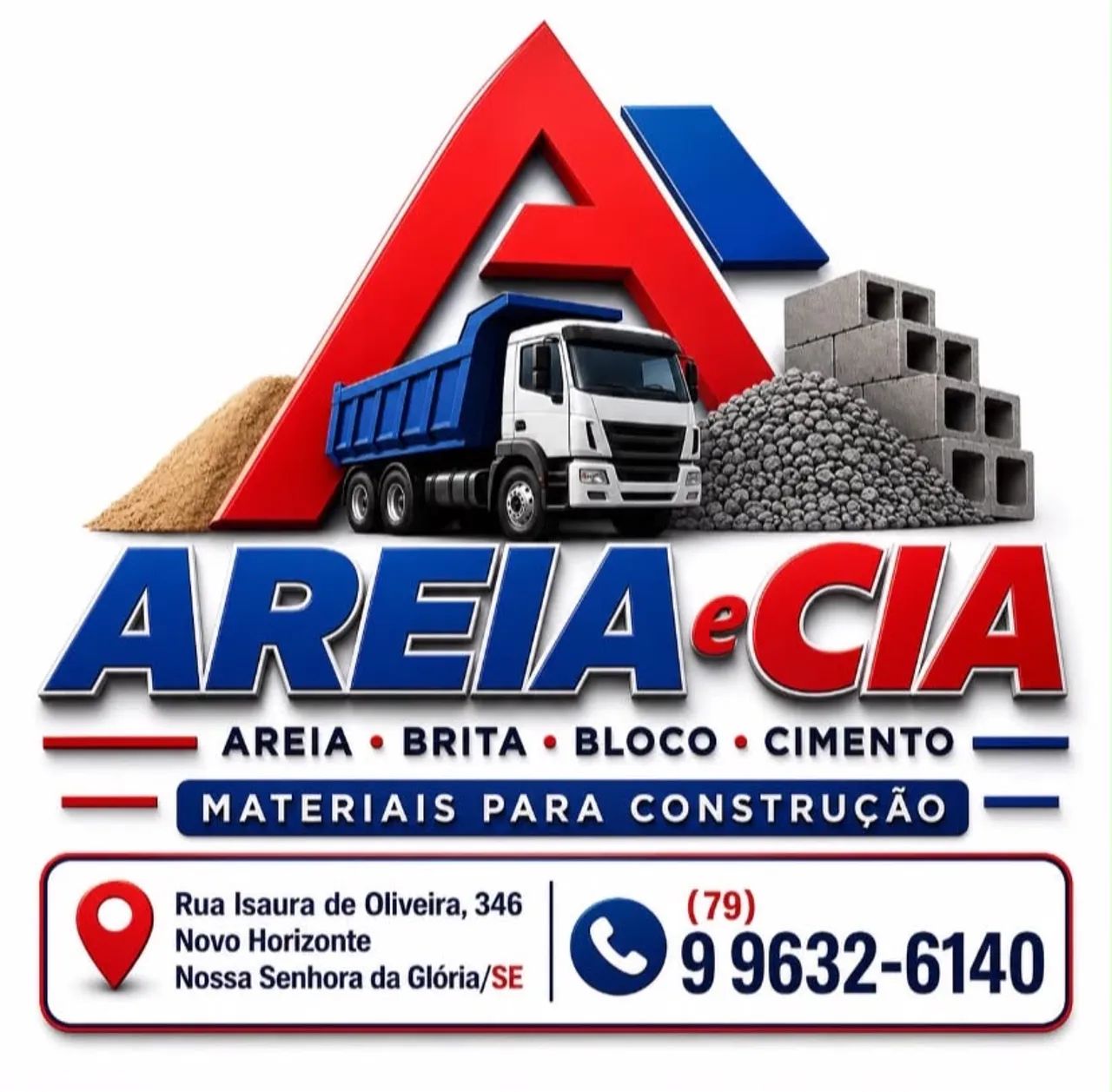 Vende-se Areia e Brita