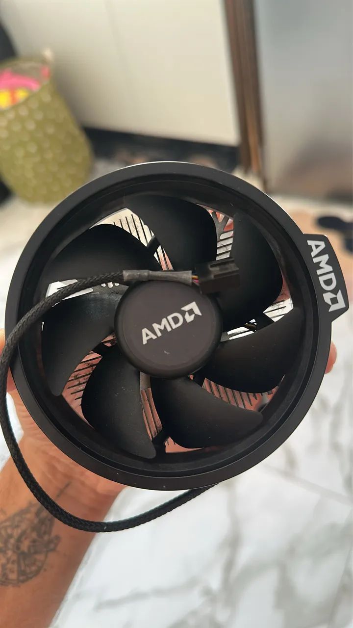 Processador AMD Ryzen 5 2600 ? Completo com Cooler Original - Foto 4