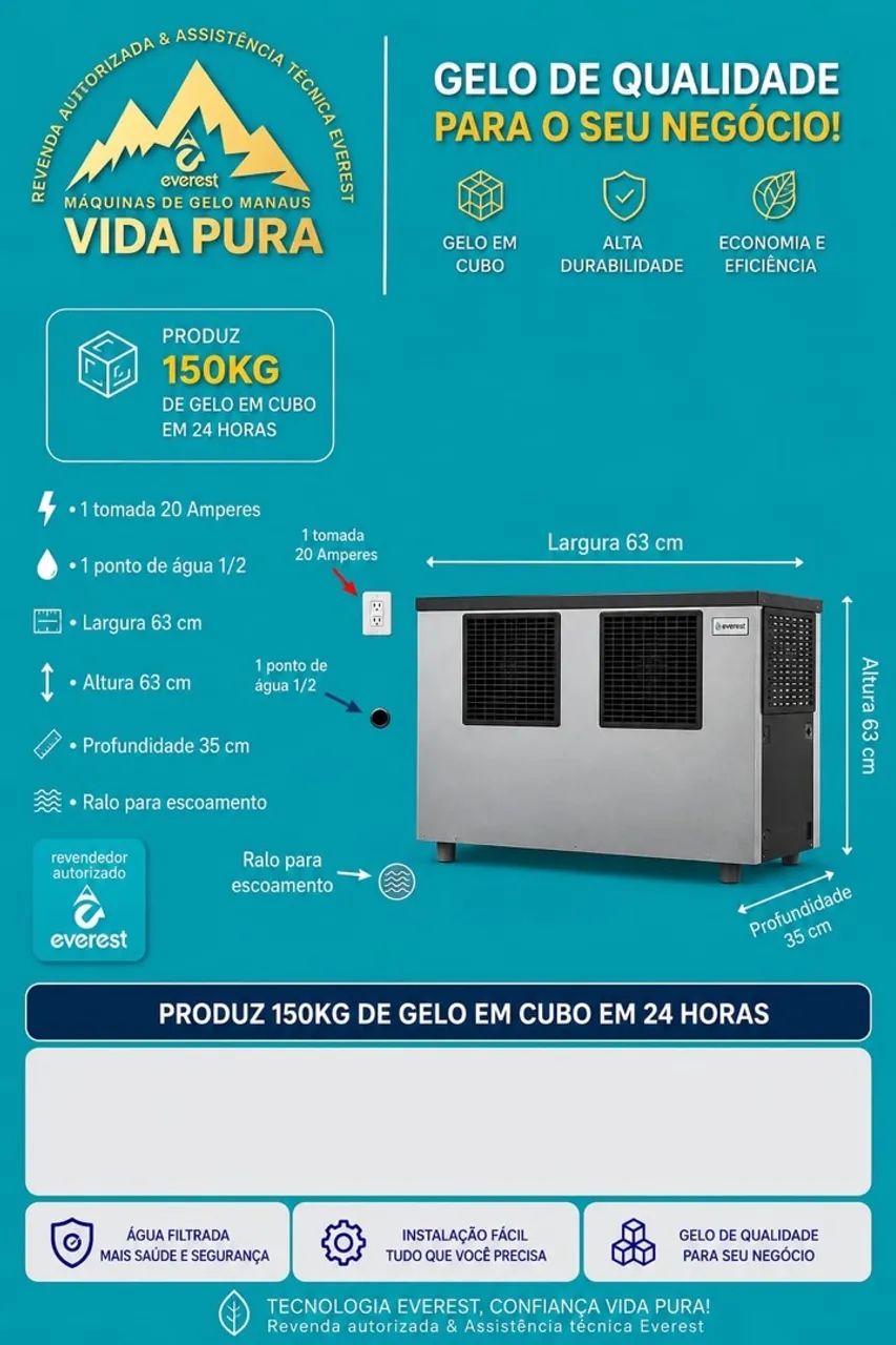 Máquina de gelo  - Foto 3