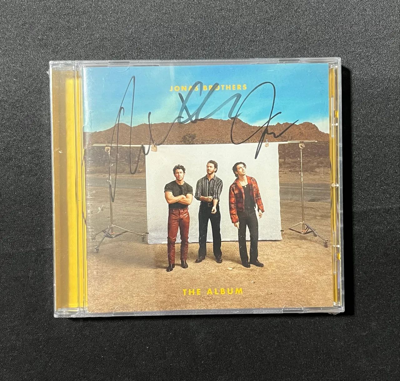 Cd Autografado Jonas Brothers - The Album
