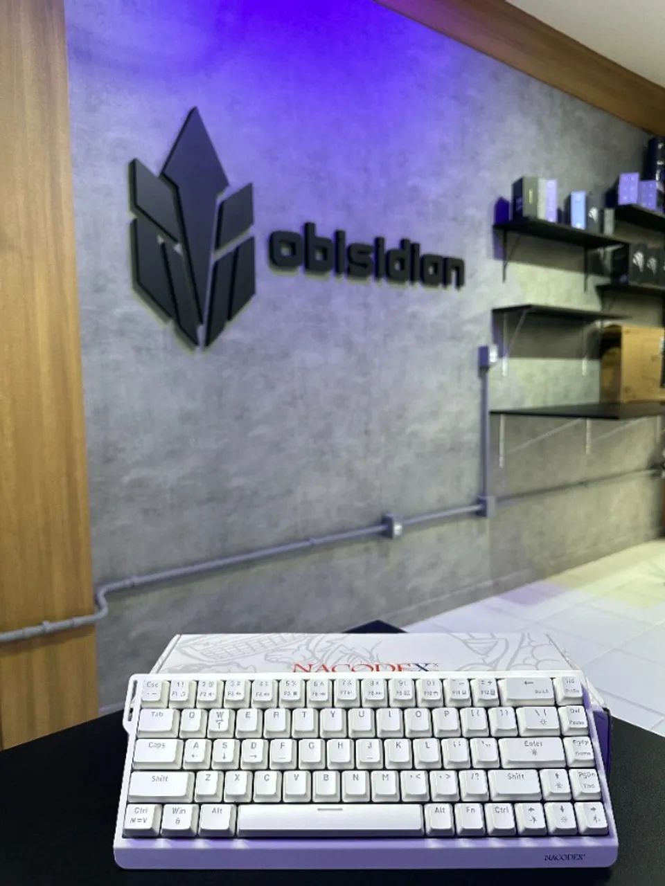 TECLADO MECÂNICO AJAZZ NK68 V2 - Foto 3