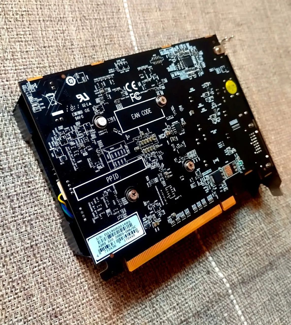 Placa de vídeo RX 550 2gb PowerColor  128-bit GDdr5 - Foto 5