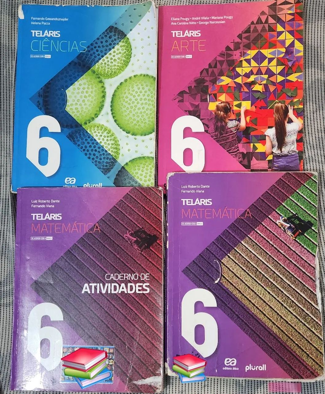 Livros 6 ano Telares
