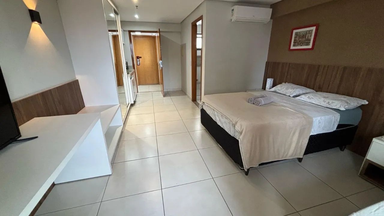 Flat mobiliado | Vivence Suítes Hotel | 201 Sul  - Foto 4