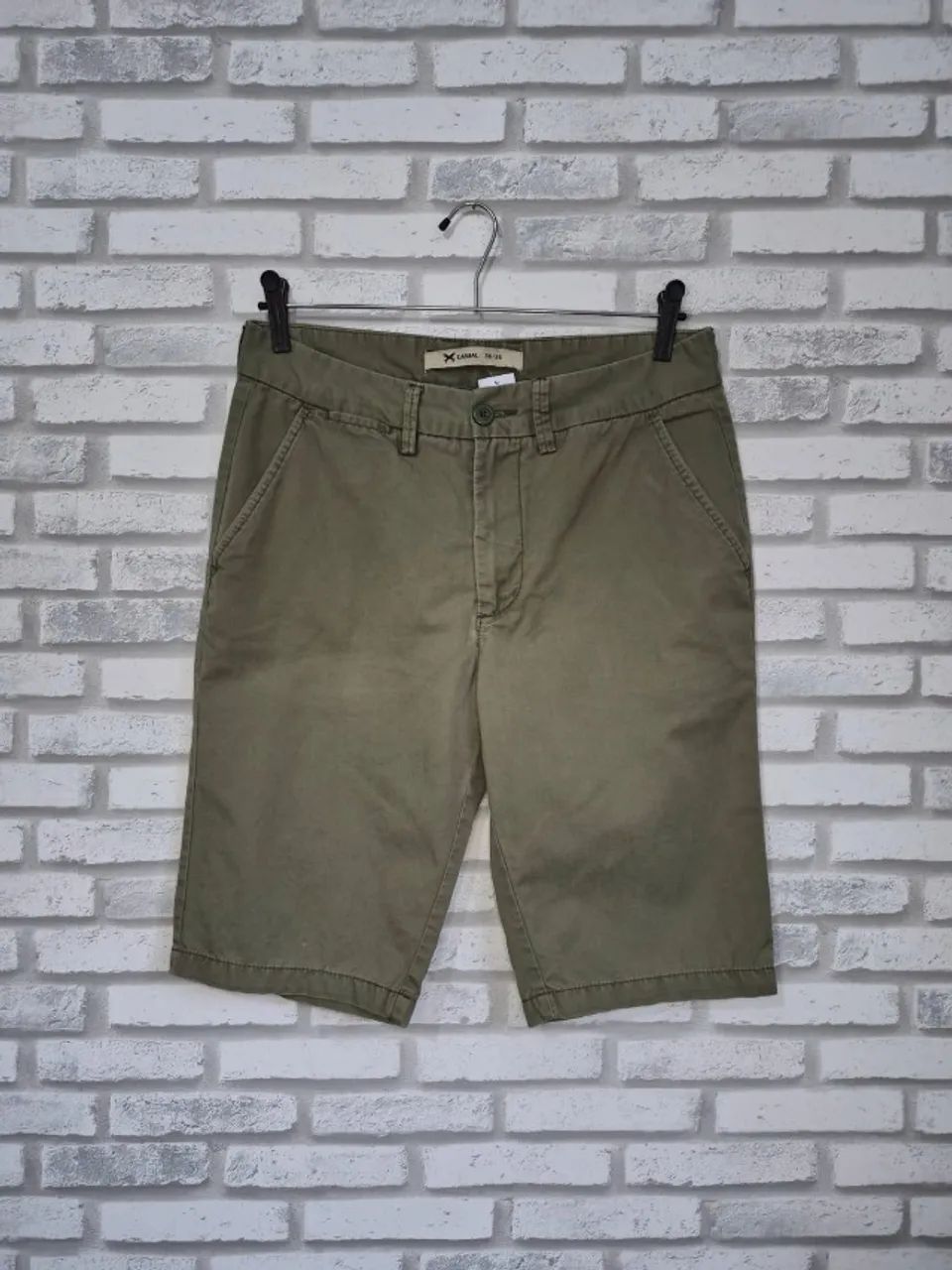 Bermuda HERING Verde Musgo, 36
