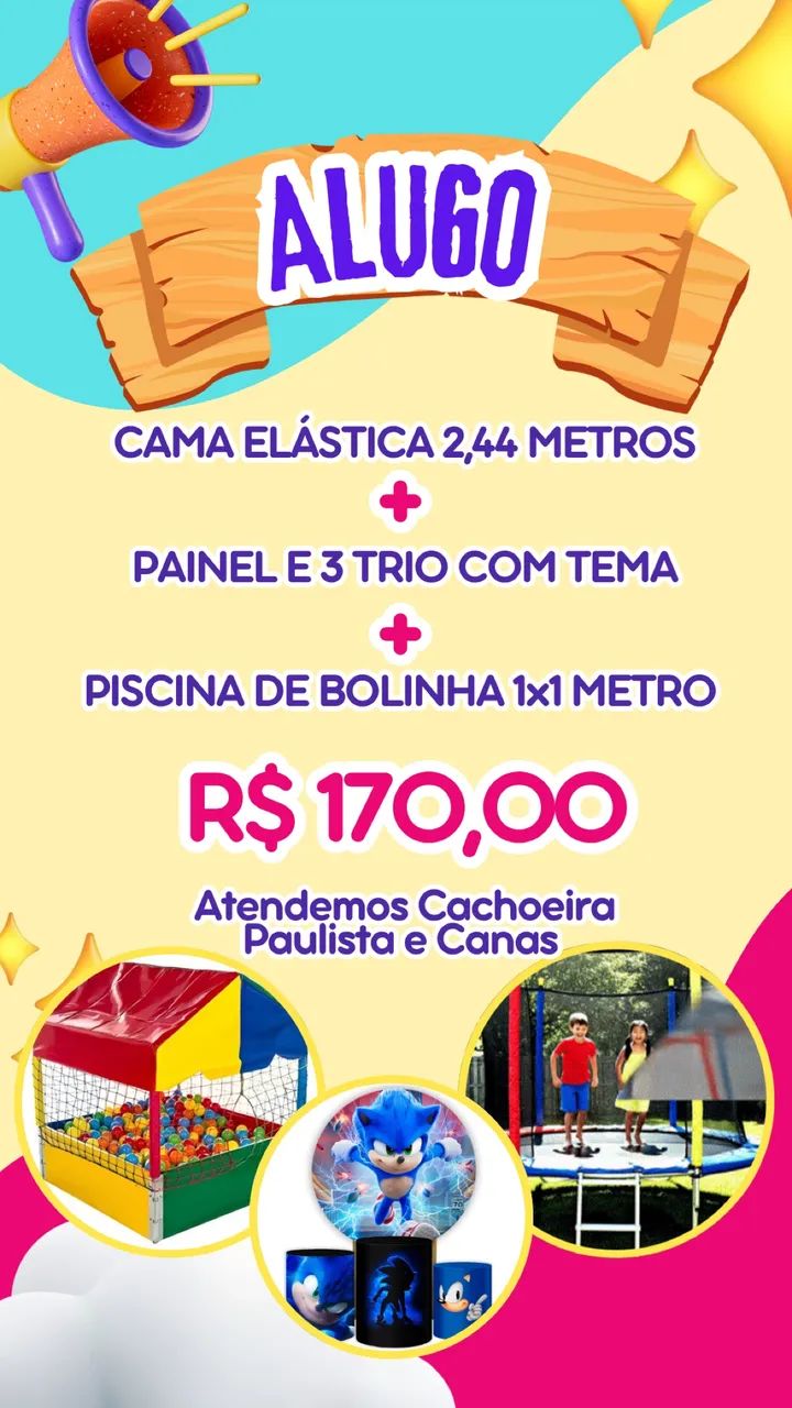 Locação Brinquedos e Decoração festa - Foto 2