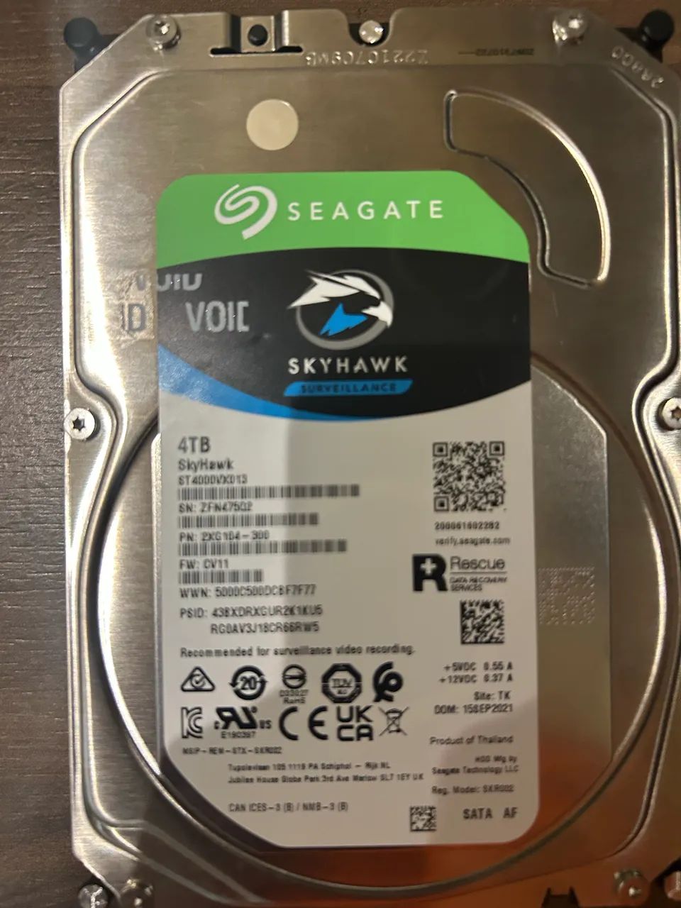 HD 4TB Seagate Skyhawk