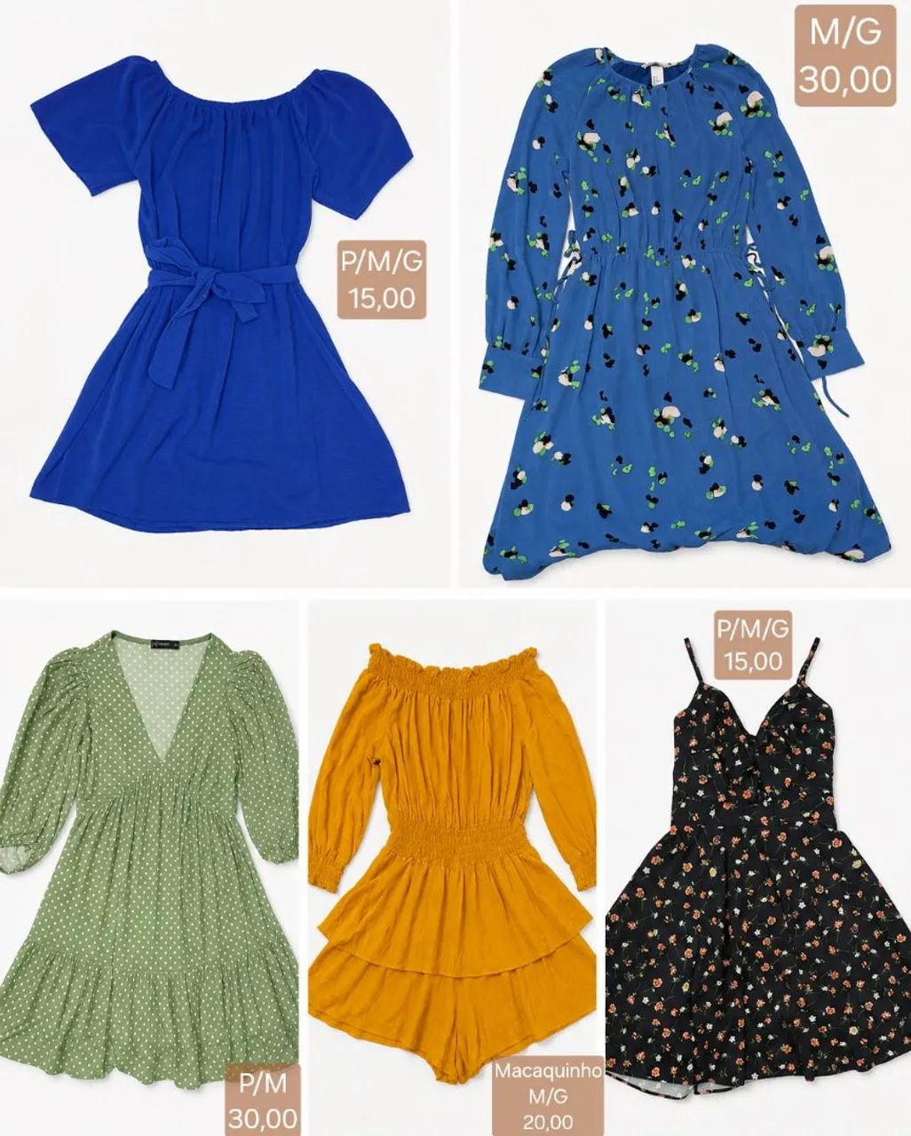 Roupas seminovas 