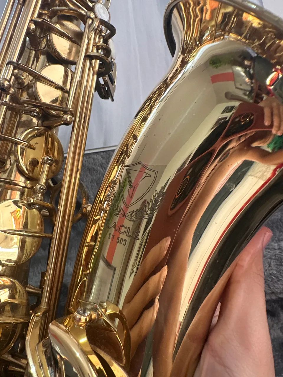 Saxofone Tenor Eagle st503 - Foto 3