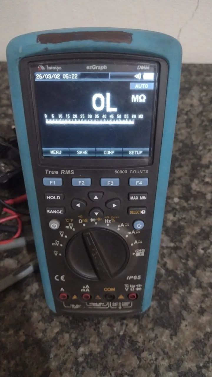 Multímetro Minipa ezGraph DMM True RMS, 60000 counts, IP65 - Foto 3