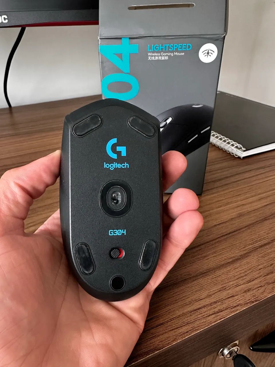 Mouse Logitech sem fio gamer  - Foto 2