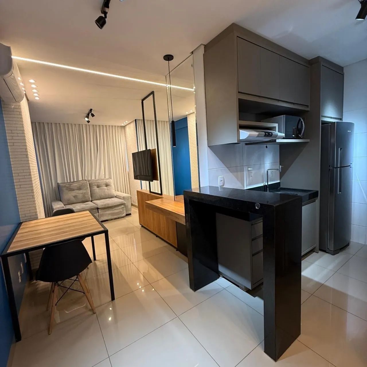 Vende-se apt 100% mobiliado !!! - Foto 5