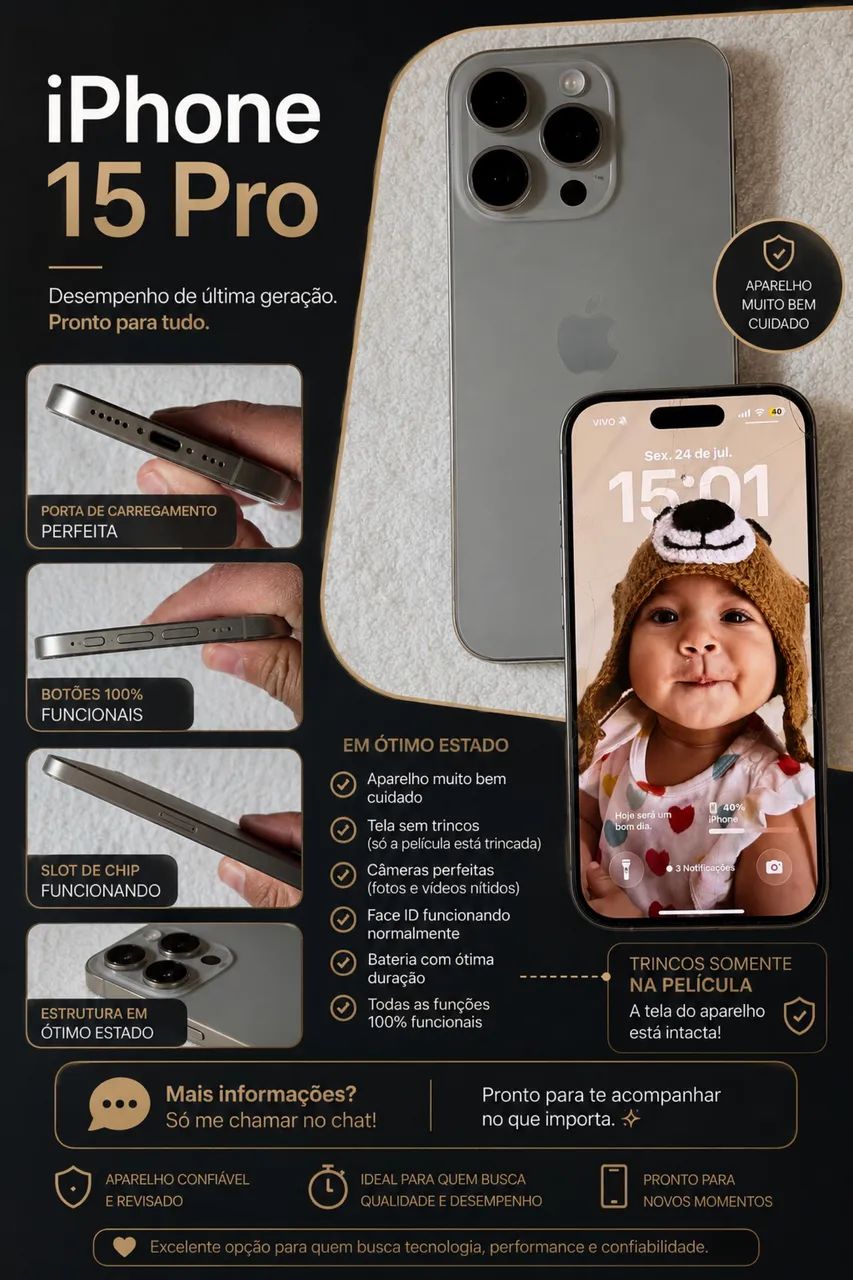 iPhone 15 Pro 256gb