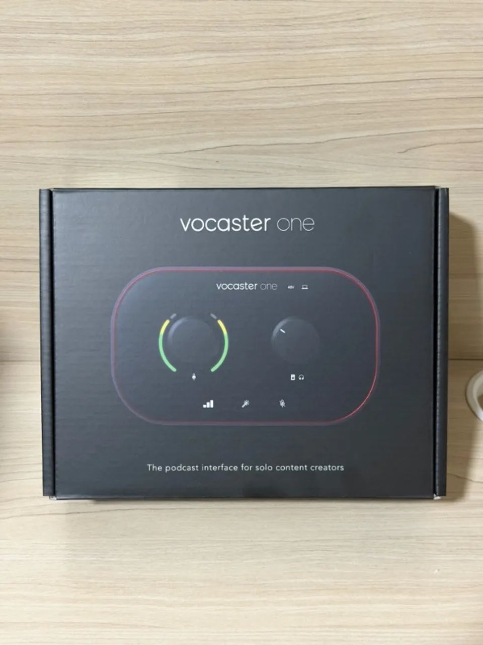 focusrite vocaster one interface de audio