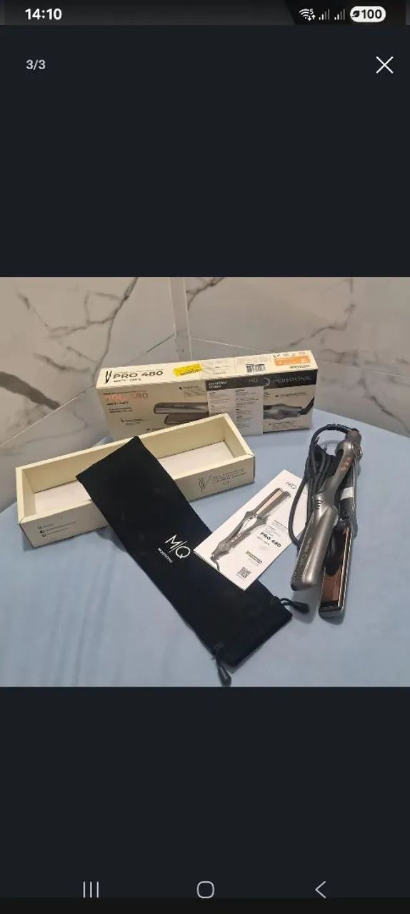 Plancha de cabelo profissional  - Foto 2