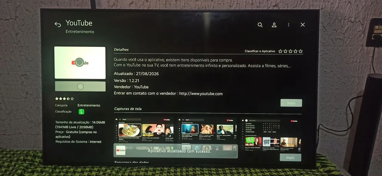 Smart Tv LG 50 polegadas  - Foto 2