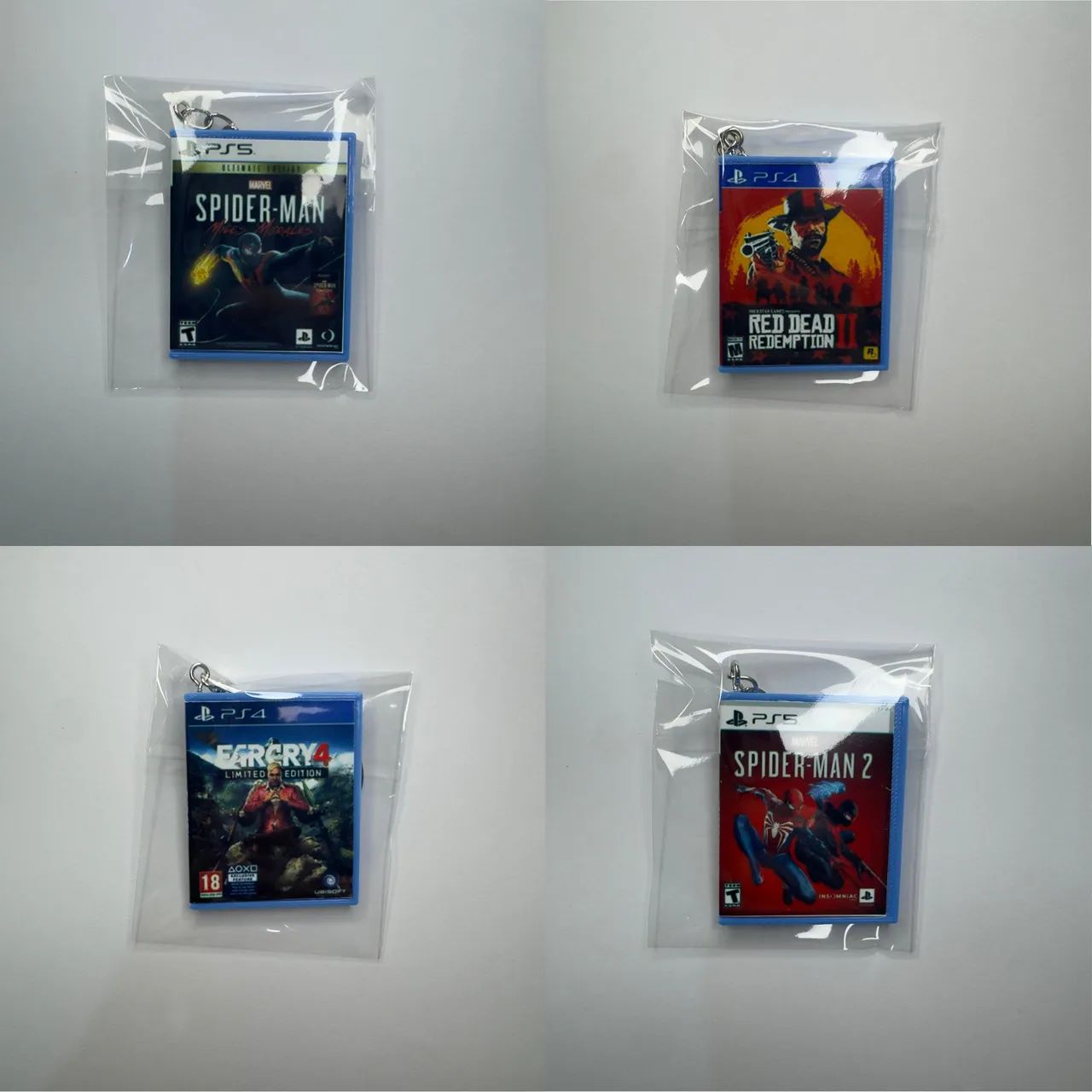 Chaveiros de capas de jogos de video game - Foto 5